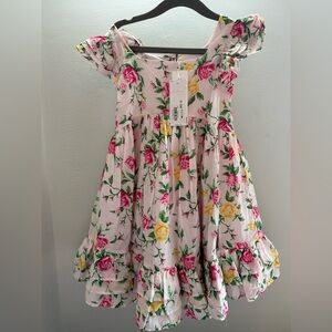 NWT Janie & Jack: Floral Ruffle Dress Size 3T